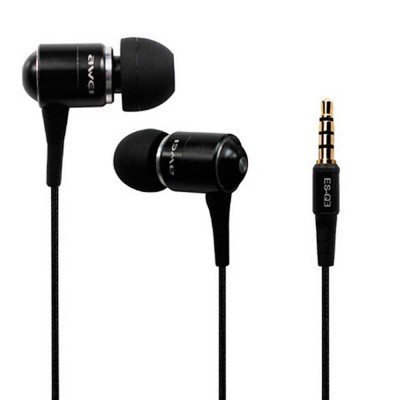 Наушники Awei ES-Q3 black