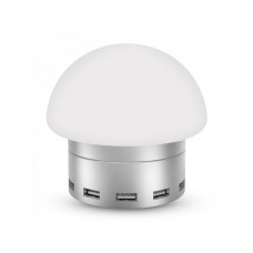 Сетевое зарядное устройство AWEI C910 LED lamp with 6 USB ports Silver