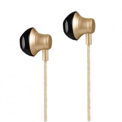 Наушники с микрофоном Hoco M18 Goss Metal Gold