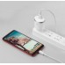 Сетевое зарядное устройство Hoco C37A Thunder c кабелем Type-C (1USB, 2.4A) White