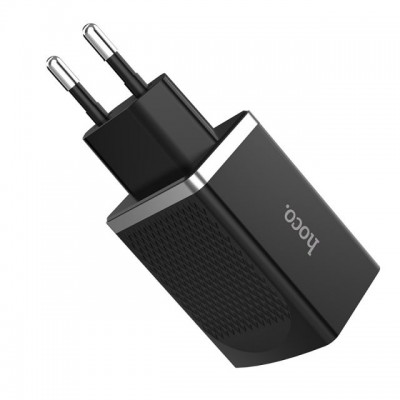 Сетевое зарядное устройство Hoco C42A Vast power Quick Charge 3.0 (1USB, 3.0A) Black