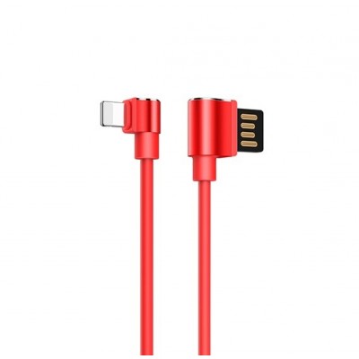 Кабель Hoco U37 Long roam charging Lightning Red