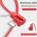 Кабель Hoco U37 Long roam charging Lightning Red
