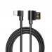 Кабель Hoco U37 Long roam charging Lightning Black