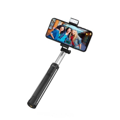 Монопод для селфи Hoco K10A Magnificent Bluetooth Black