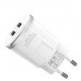 СЗУ Hoco C38A Thunder (EU) (2USB, 2.4A) White