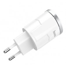 СЗУ Hoco C38A Thunder (EU) (2USB, 2.4A) White