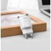 СЗУ Hoco C38A Thunder (EU) (2USB, 2.4A) White