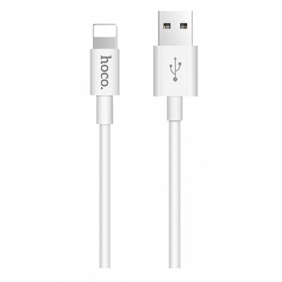 Кабель USB Hoco X23 Lightning  White