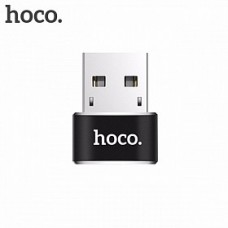 Переходник Hoco UA6 Type-C to USB Black