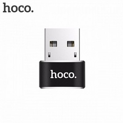 Переходник Hoco UA6 Type-C to USB Black