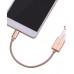 Переходник Hoco UA3 Type-C USB Patch Cord Gold