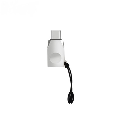 Переходник Hoco UA9 Type-C OTG Pearl nicke