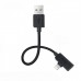 Переходник Hoco LS9 brilliant digital audio charging cable for lightning 15cm Black