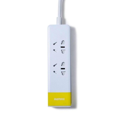 Сетевой удлинитель Remax Youth Version RU-S3 EU Yellow