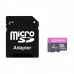 Карта памяти Micro SDHC Card с адаптером Usams US-ZB115 High Speed TF Card 4Gb