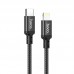 Кабель Hoco X14 Type-C to Lightning Double Speed (20W, PD) 2m Black