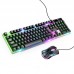Игровой комплект 2 в 1 для ПК Hoco GM11 Terrific glowing gaming keyboard and mouse клавиатура + мышка LED подсветка