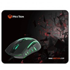 Игровой набор 2 в 1 Meetion MT-C011 Mouse And Mouse Pad Combo мышка и коврик