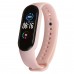 Силиконовый ремешок для фитнес браслета Xiaomi Mi Band 5 Light Pink