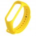 Силиконовый ремешок для фитнес браслета Xiaomi Mi Band 5 Yellow