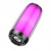 Портативная Bluetooth колонка cветящаяся Hoco HC8 Pulsating colorful luminous black