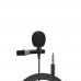 Петличный микрофон Remax Micdo Series Clip Microphone K06 AUX, 1.5M