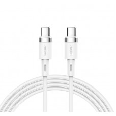Кабель Joyroom S-1230N9 Type-c to Type-c Silicone Data Cable 1.2M 3A  White