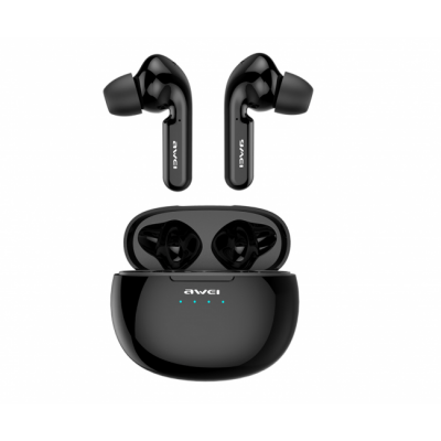 Беспроводные Bluetooth наушники Awei T15 TWS Black
