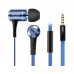 Наушники гарнитура вакуумные Awei ES120i Blue