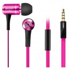 Наушники гарнитура вакуумные Awei ES120i Pink