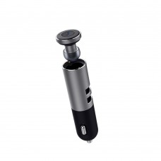 Автомобильное зарядное устройство + Bluetooth гарнитура Awei A870BL 1USB 2.1А Gray