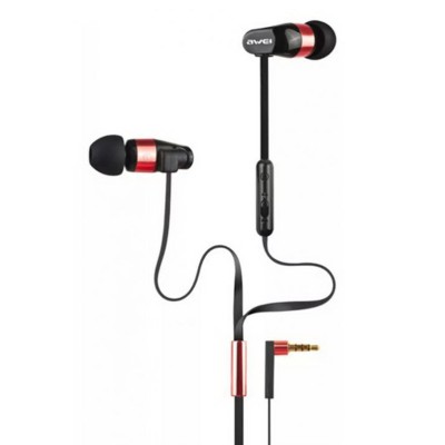 Наушники Awei ES-12HI Red