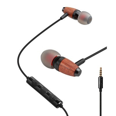 Наушники Awei ES80TY With Mic Volume Control Black