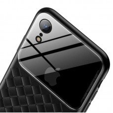 Чехол Baseus Glass and Weaving Case для Apple iPhone XR Black
