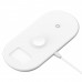Беспроводное зарядное устройство Baseus Smart 2in1 Wireless Charger 10W (Type-C Version) White