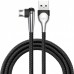 Кабель Baseus Sharp-bird for Mobile game MicroUSB (2.4A) 1m Black