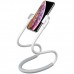 Универсальный держатель для смартфона на шею Baseus New Neck-Mounted Lazy Bracket White
