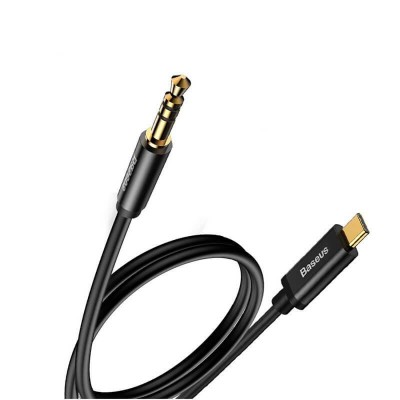 Переходник Baseus Yiven Type-C male To AUX M01 Black