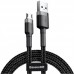 Кабель MicroUSB с оплеткой Baseus Cafule 0.5m Black