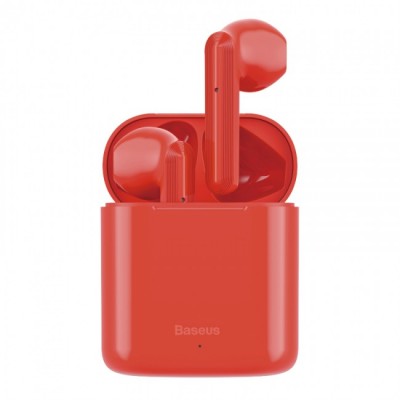 Беспроводные Bluetooth наушники Baseus Encok W09 TWS Red