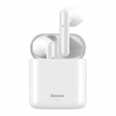Беспроводные Bluetooth наушники Baseus Encok W09 TWS White