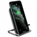 Беспроводная зарядка Baseus Rib Horizontal and Vertical Holder Wireless Charging 15W Black