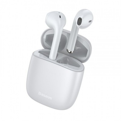 Bluetooth наушники Baseus Encok TWS W04 Pro White