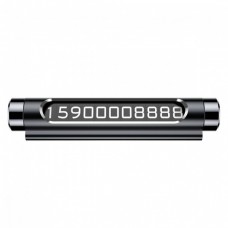 Парковочная визитка Baseus Temporary Parking Number Card Black