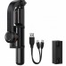Трипод для смартфона с Bluetooth пультом Baseus Lovely Uniaxial Bluetooth Folding Stand Black