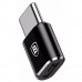 Переходник Baseus Female MicroUSB to Type-C Male Adapter Converter Black