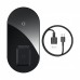 Беспроводная зарядка Baseus Simple 2in1 Wireless Charger Pro Edition For Phones Pod Black
