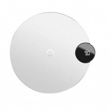 Беспроводная зарядка Baseus Digtal LED Display Wireless Charger White