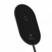 Приемник для беспроводной зарядки с коннектором Lightning Baseus Microfiber Wireless Charging Receiver Black